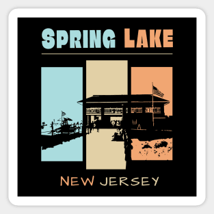 Vintage Spring Lake, New Jersey Gift Sticker